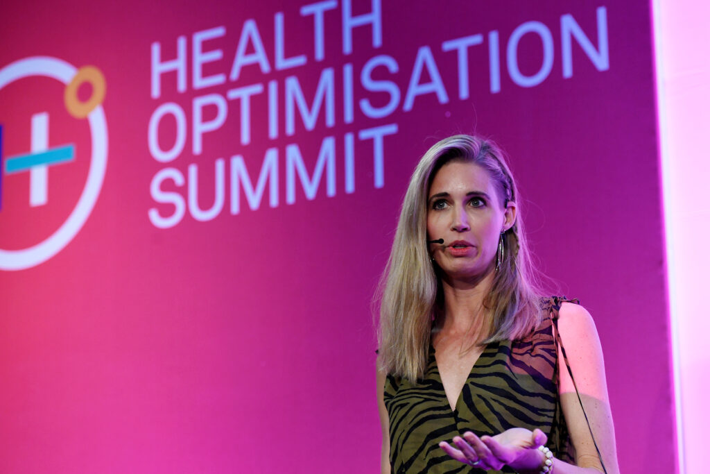 Dr. Amy at Health Optimisation Summit