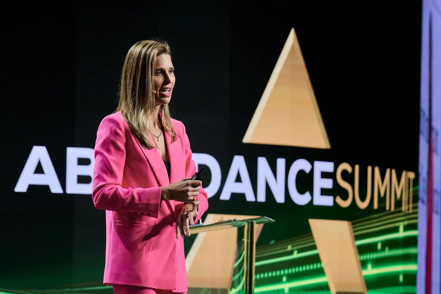 Dr. Amy Killen on stage