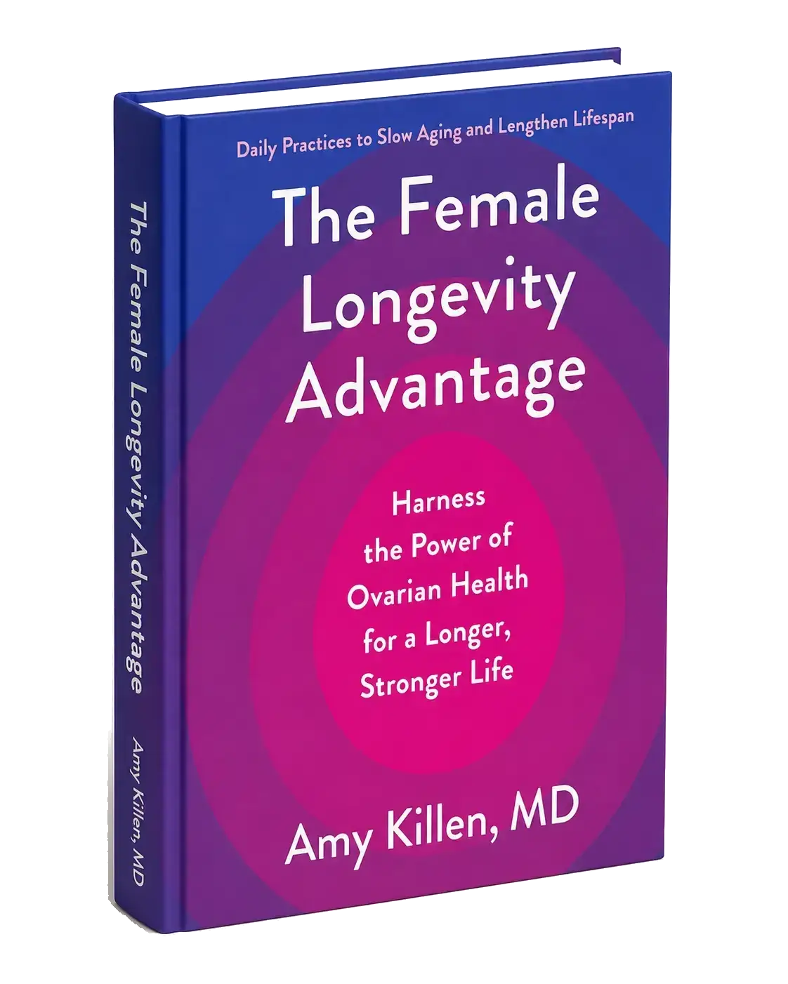 The Female Longevity Advantage by Dr. Amy Killen, MD &mdash; book cover