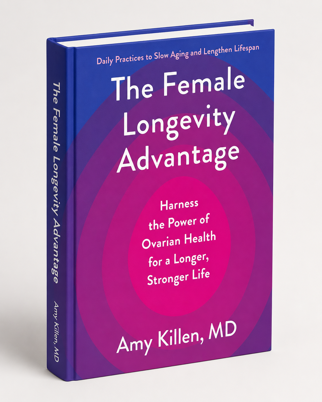 The Female Longevity Advantage by Dr. Amy Killen, MD - book cover